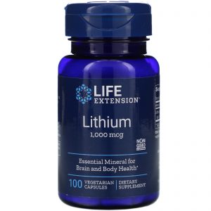 Comprar life extension, lithium, 1,000 mcg, 100 vegetarian capsules preço no brasil lítio vitaminas e minerais suplemento importado loja 99 online promoção -