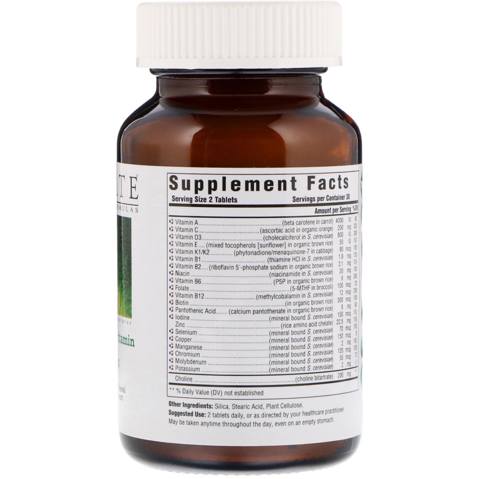 Innate Response Formulas, Multivitamínico para Homens, Livre de Ferro, 60 Comprimidos - Imagem 2