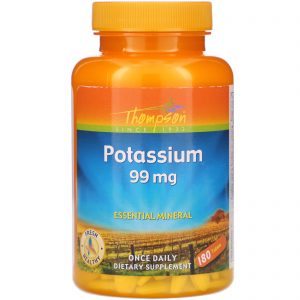 Comprar thompson, potassium, 99 mg , 180 tablets preço no brasil potássio vitaminas e minerais suplemento importado loja 155 online promoção -