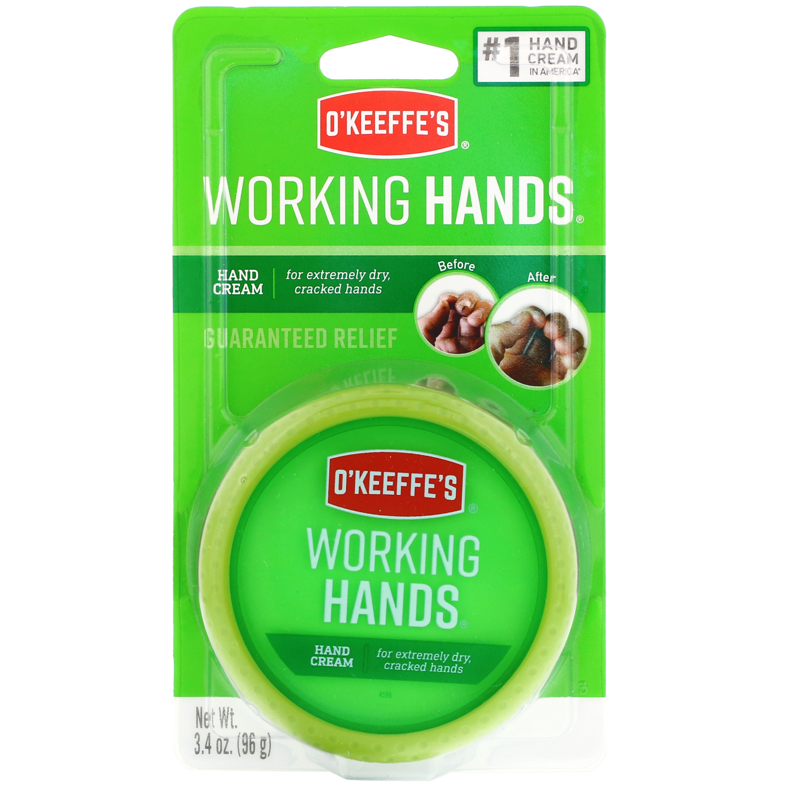 O'Keeffe's, Mãos de Trabalho, Creme para as Mãos, 96 g (3,4 oz) - Imagem 4