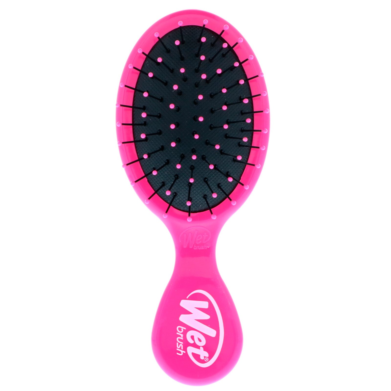 Wet Brush, Mini Escova Desembaraçadora, Rosa, 1 Escova
