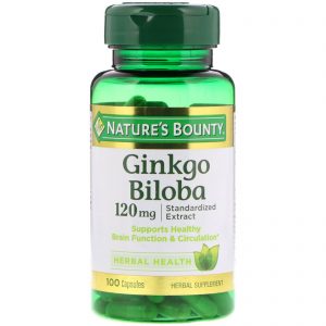 Comprar nature's bounty, ginkgo biloba, 120 mg, 100 cápsulas preço no brasil ervas raiz de alcaçuz suplemento importado loja 179 online promoção -