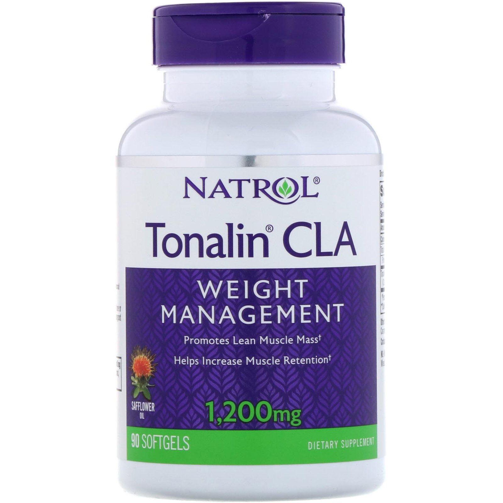 Natrol, Tonalin CLA, 1200 mg, 90 Cápsulas Softgel - Imagem 3