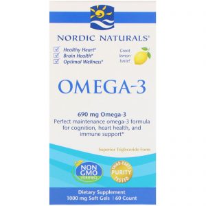 Comprar nordic naturals, ômega-3, limão, 690 mg, 60 cápsulas gelatinosas preço no brasil ômega 3 óleo de peixe suplementos nutricionais suplemento importado loja 175 online promoção -