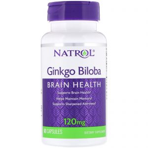 Comprar natrol, ginkgo biloba, 120 mg, 60 cápsulas preço no brasil brain & memory ginkgo biloba herbs & botanicals suplementos em oferta suplemento importado loja 234 online promoção -