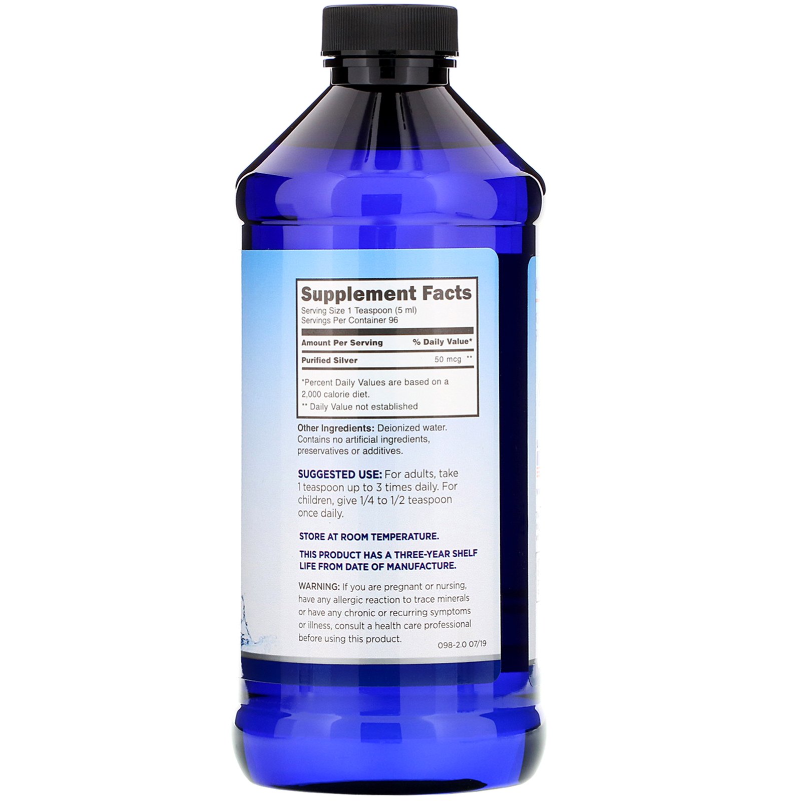 American Biotech Labs, Silver Biotics, Daily Immune Support Supplement with SilverSol Technology, 16 fl oz (473 ml) - Imagem 2