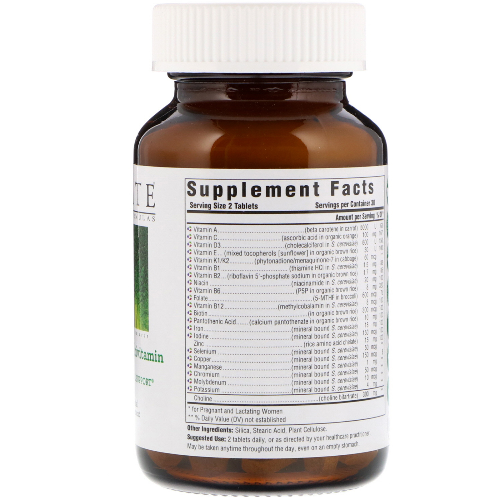 Innate Response Formulas, Multivitamínico Baby & Me, 60 Comprimidos - Imagem 2