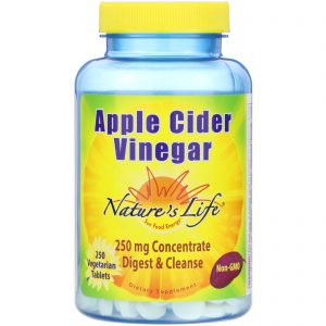 Comprar nature's life, apple cider vinegar, 250 mg, 250 vegetarian tablets preço no brasil alimentos & lanches vinagre de maçã suplemento importado loja 241 online promoção -