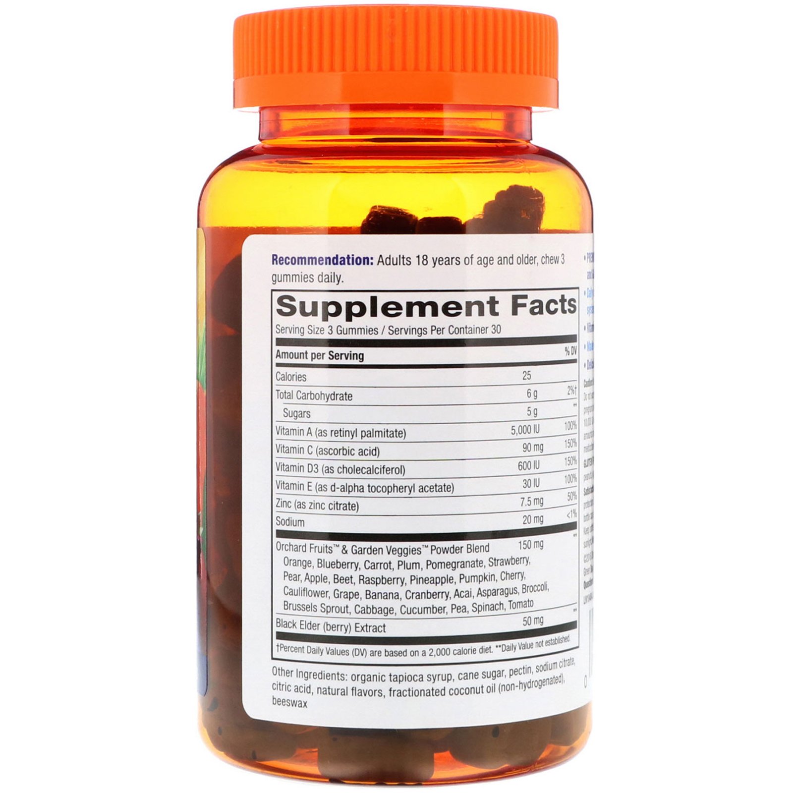 Nature's Way, Vivo! Immune Gummies, Sabores de Uva/Cereja, 90 Jujubas - Imagem 2