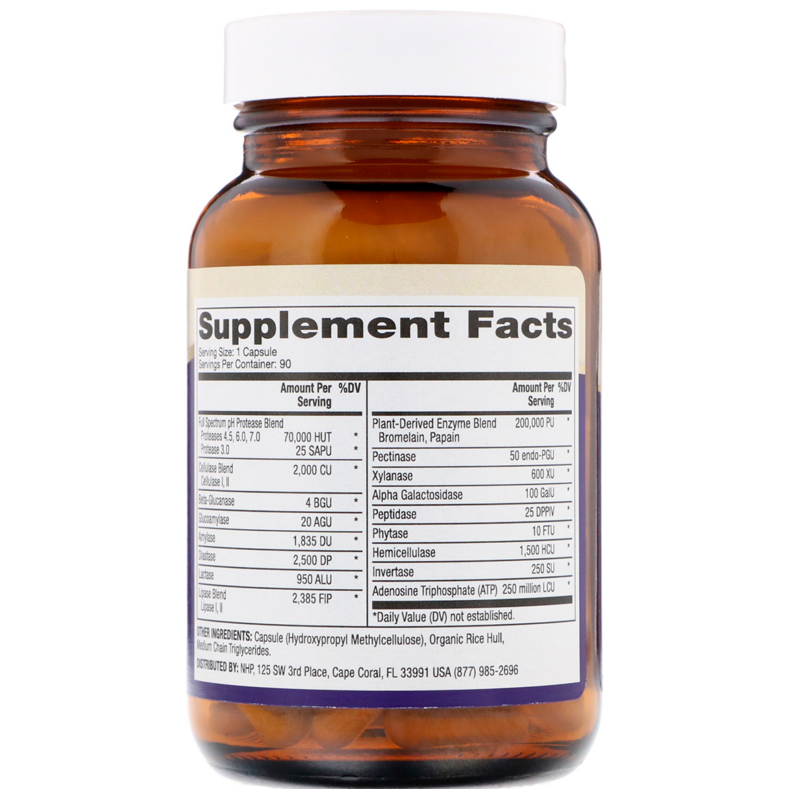 Dr. Mercola, Enzimas, Espectro Completo, 90 Cápsulas - Imagem 2