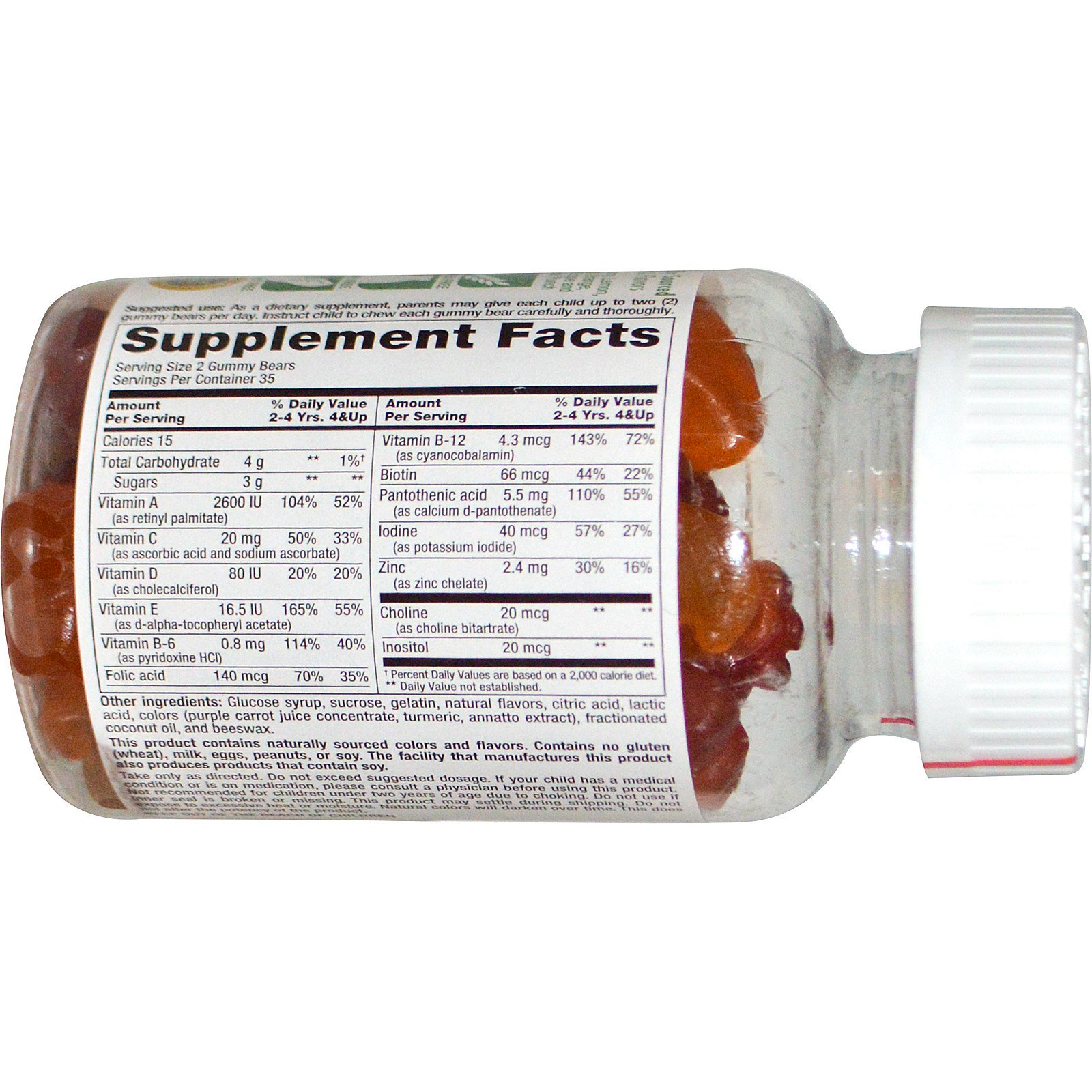 Nutrition Now, Rhino, Balas Multivitamínicas, 70 Unidades - Imagem 2
