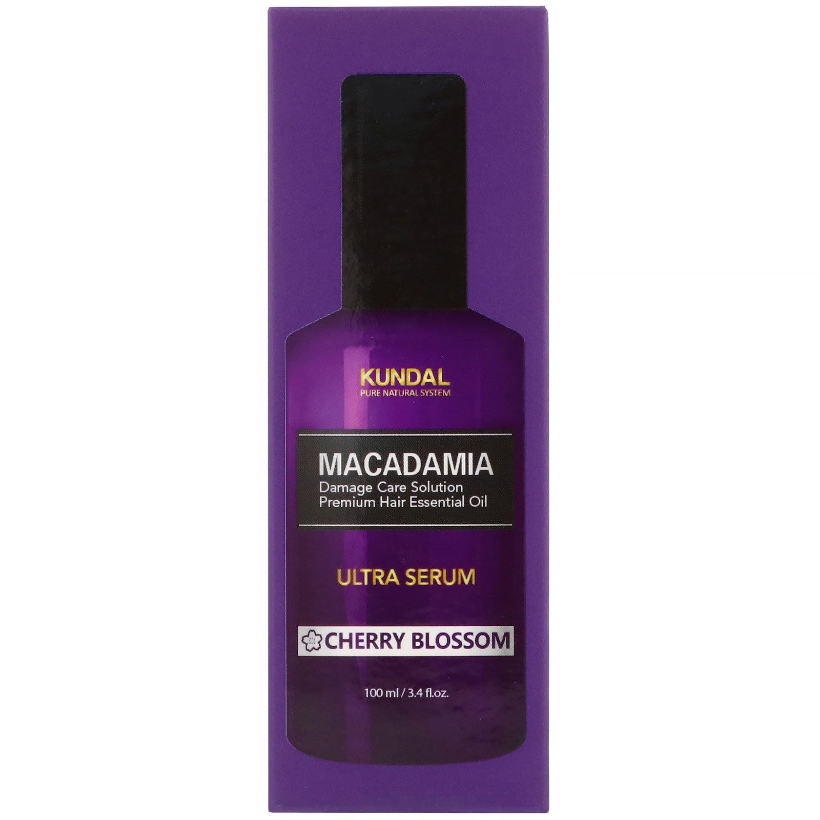 Kundal, Macadamia, Ultra Serum, Cherry Blossom, 3.4 fl oz (100 ml) - Imagem 2