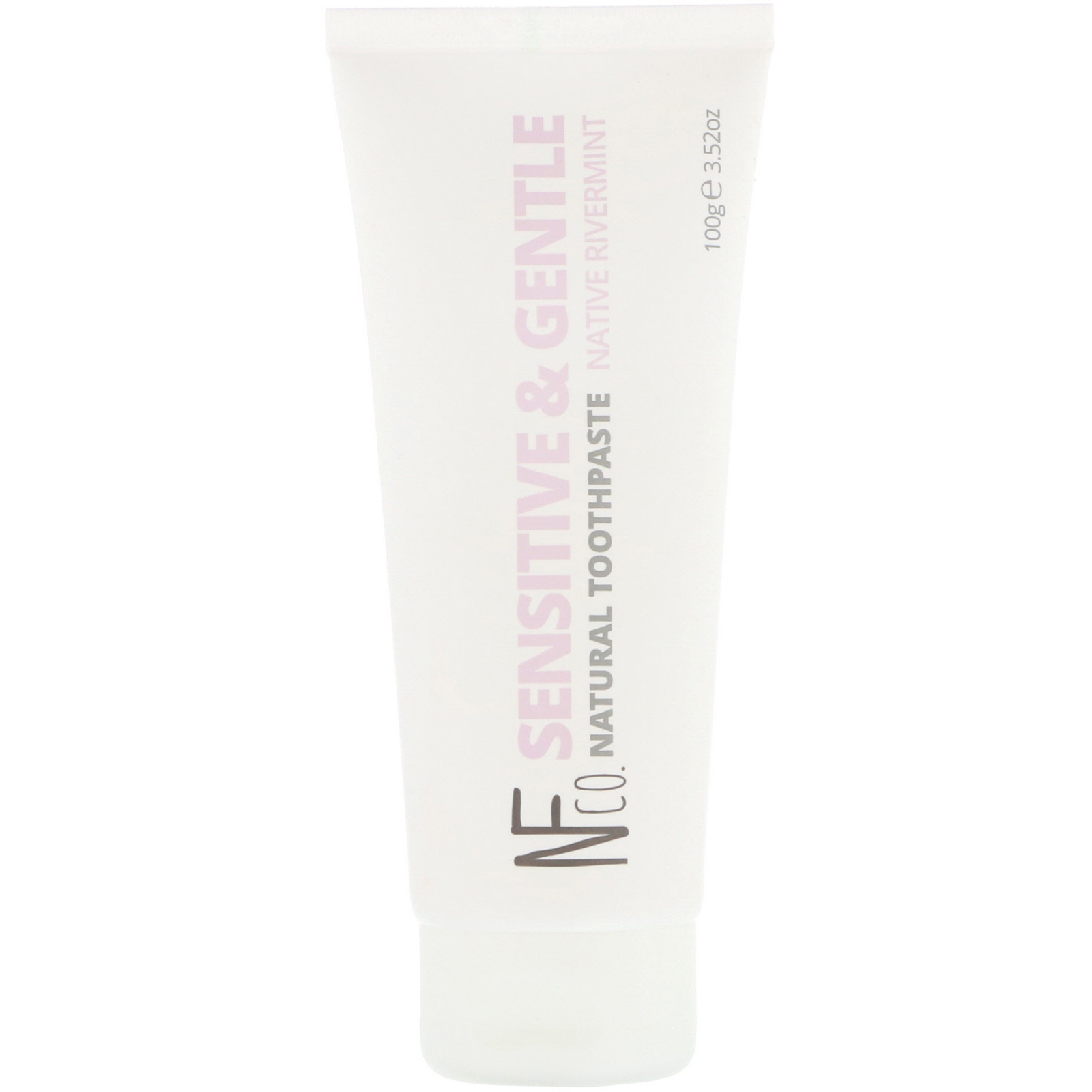 The Natural Family Co., Sensitive & Gentle Natural Toothpaste, Native Rivermint, 3.52 oz (100 g) - Imagem 3