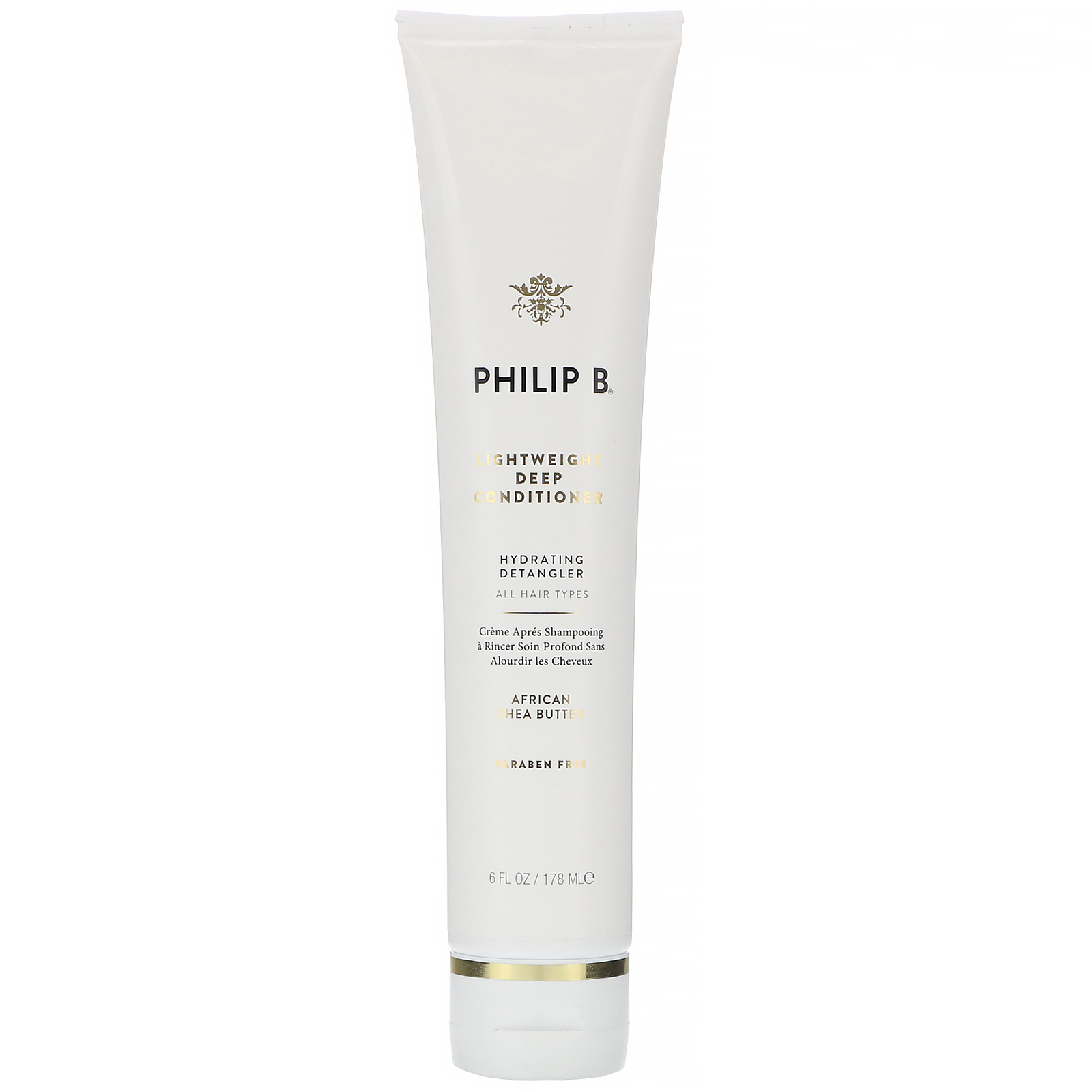 Philip B, Lightweight Deep Conditioner, African Shea Butter, 6 fl oz (178 ml)