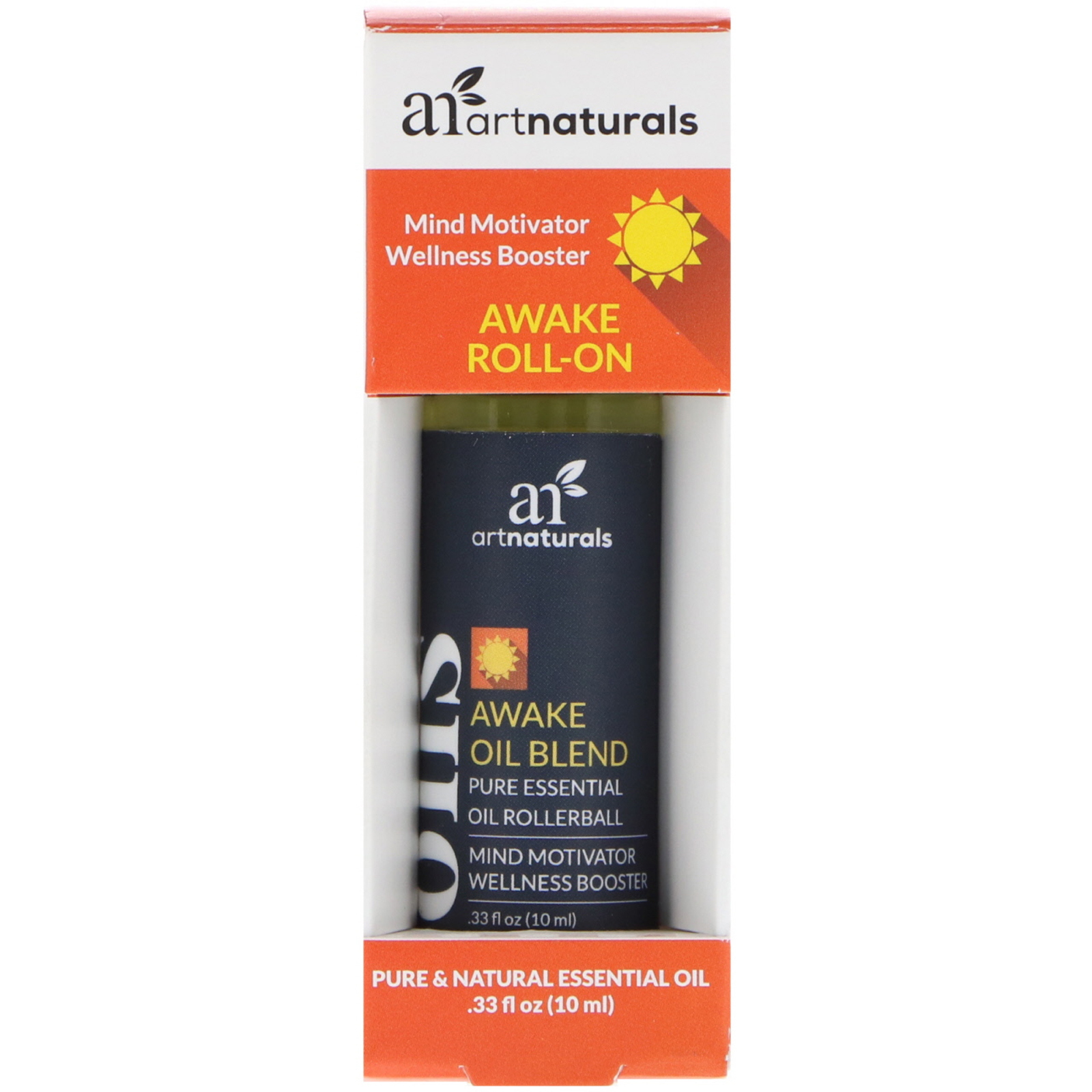 Artnaturals, Roll-On Despertar, 0,33 fl oz (10 ml)