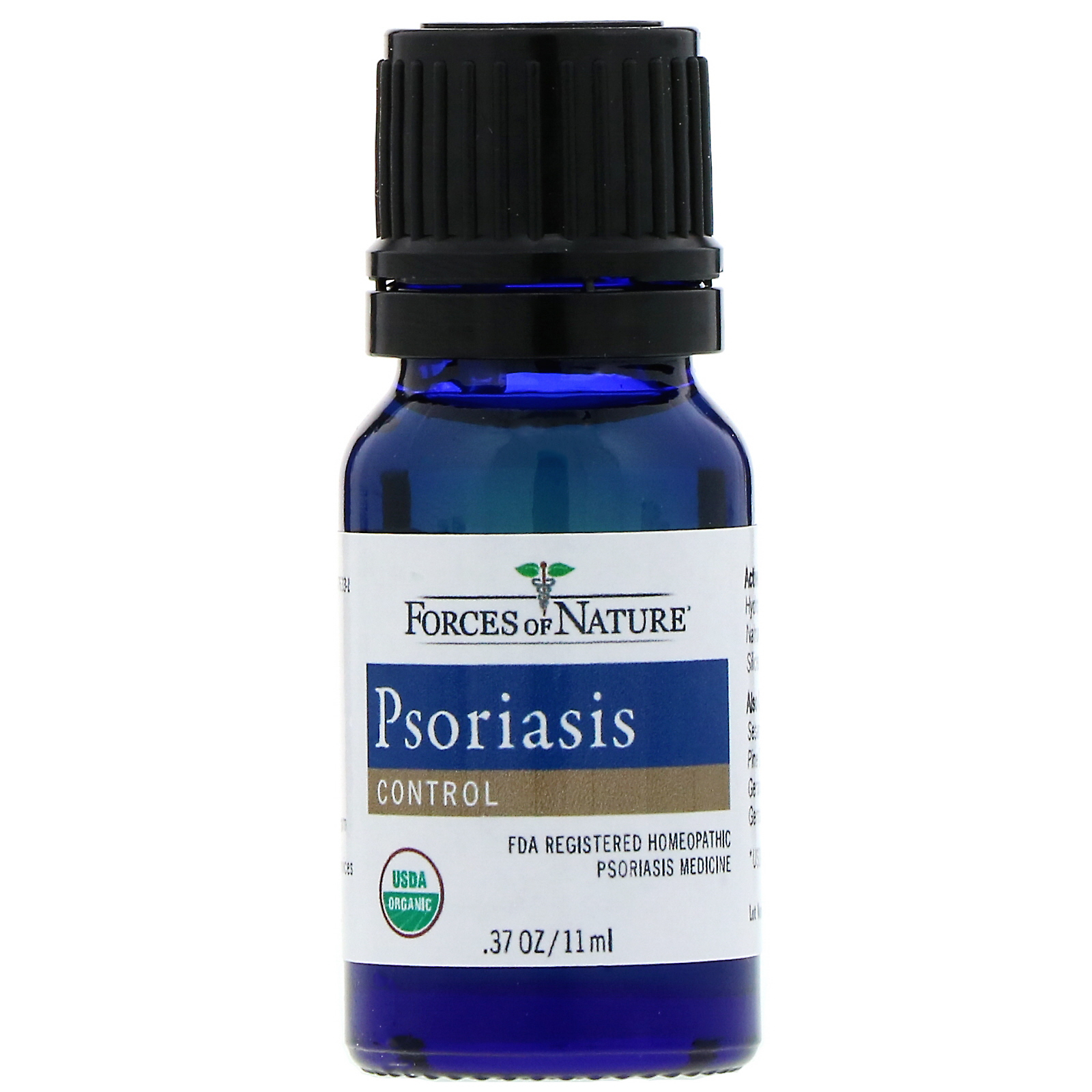 Forces of Nature, Alívio à Psoríase, 0,37 oz (11 ml) - Imagem 3