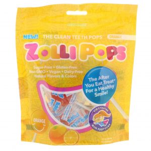 Comprar zollipops , os pirulitos para dentes limpos, laranja, 15 zollipops, 87 g preço no brasil alimentos & lanches doces suplemento importado loja 13 online promoção - 18 de agosto de 2022