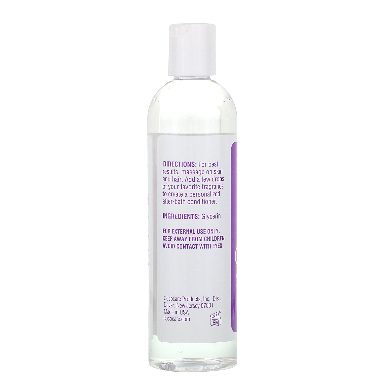 Cococare, 100% Glycerin, 6 fl oz (180 ml) - Imagem 2