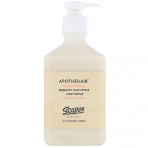 Scapes, Apothehair, Korean Ginseng, Damaged Hair Repair Conditioner, 10.48 fl oz (310 ml)