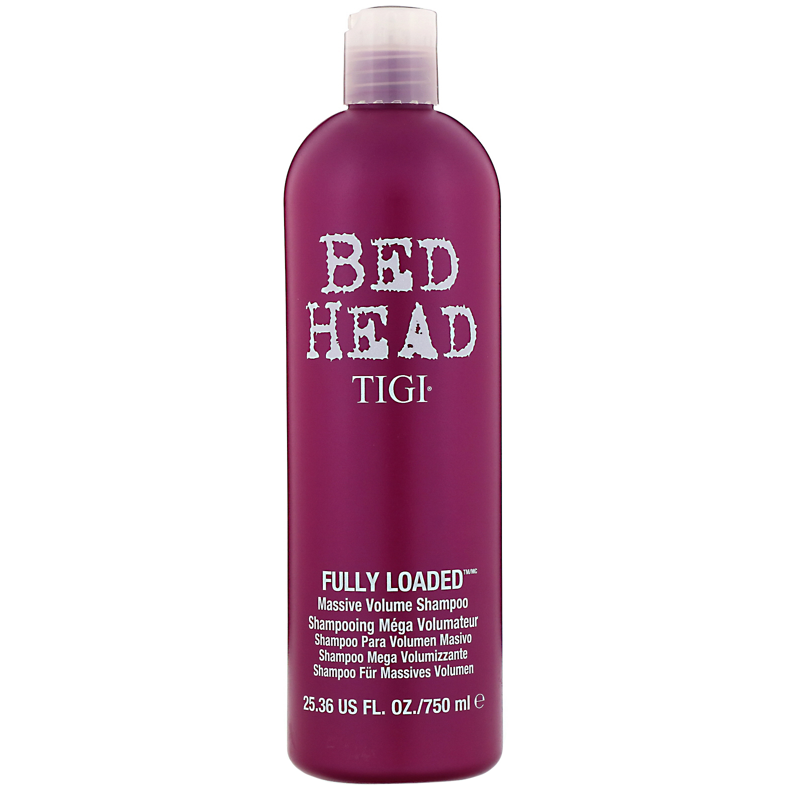 TIGI, Bed Head, Shampoo para Volume Total, 750 ml (25,36 fl oz)