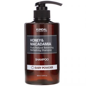 Comprar kundal, honey & macadamia, shampoo, baby powder, 16. 90 fl oz (500 ml) preço no brasil banho & beleza cuidados com os cabelos shampoo para caspa xampu suplemento importado loja 157 online promoção -