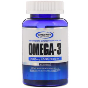 Gaspari Nutrition, Ômega 3, 2400 mg, 60 Cápsulas Gelatinosas