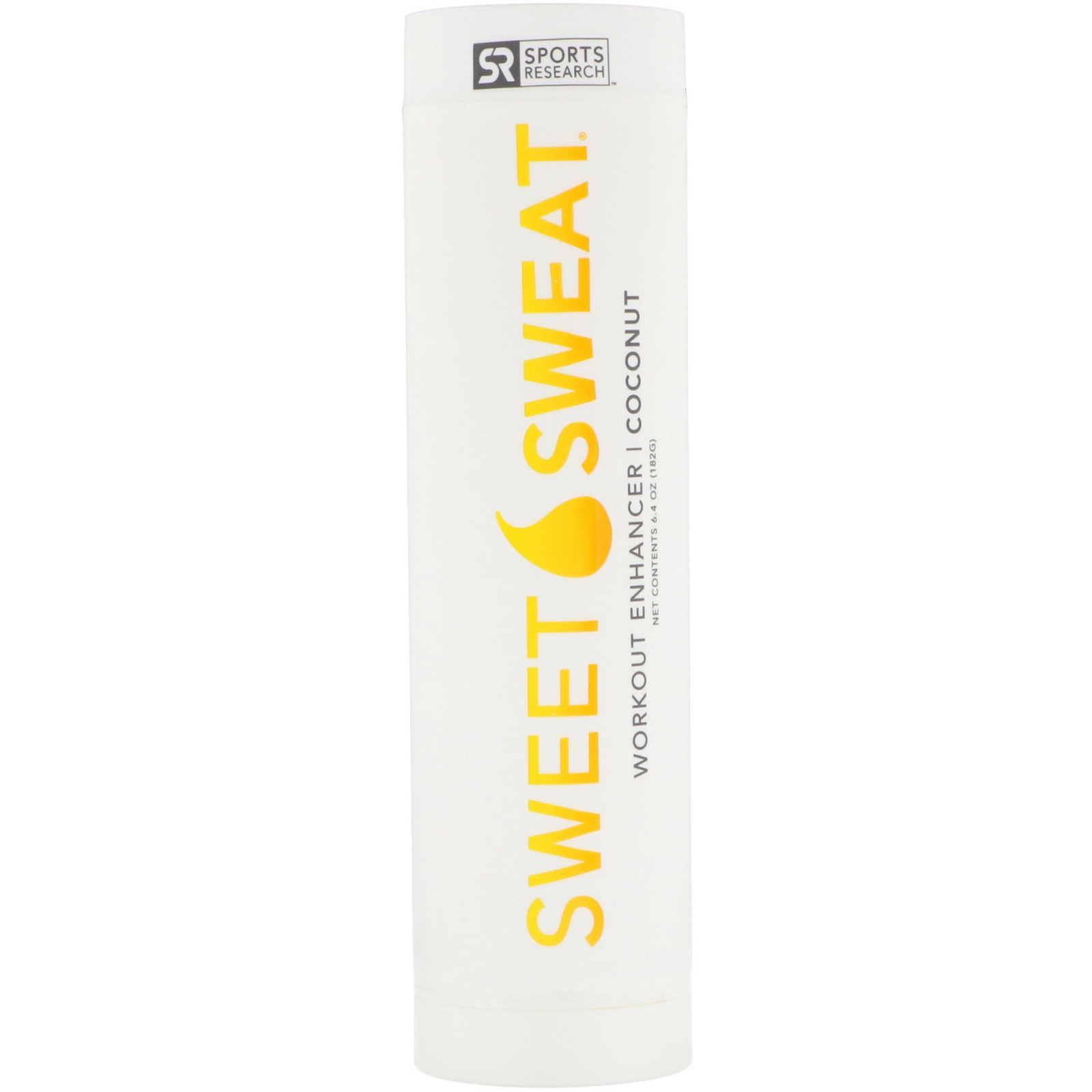 Sports Research, Sweet Sweat Potencializador de Treino, Coco, 182g (6,4 oz) - Imagem 3