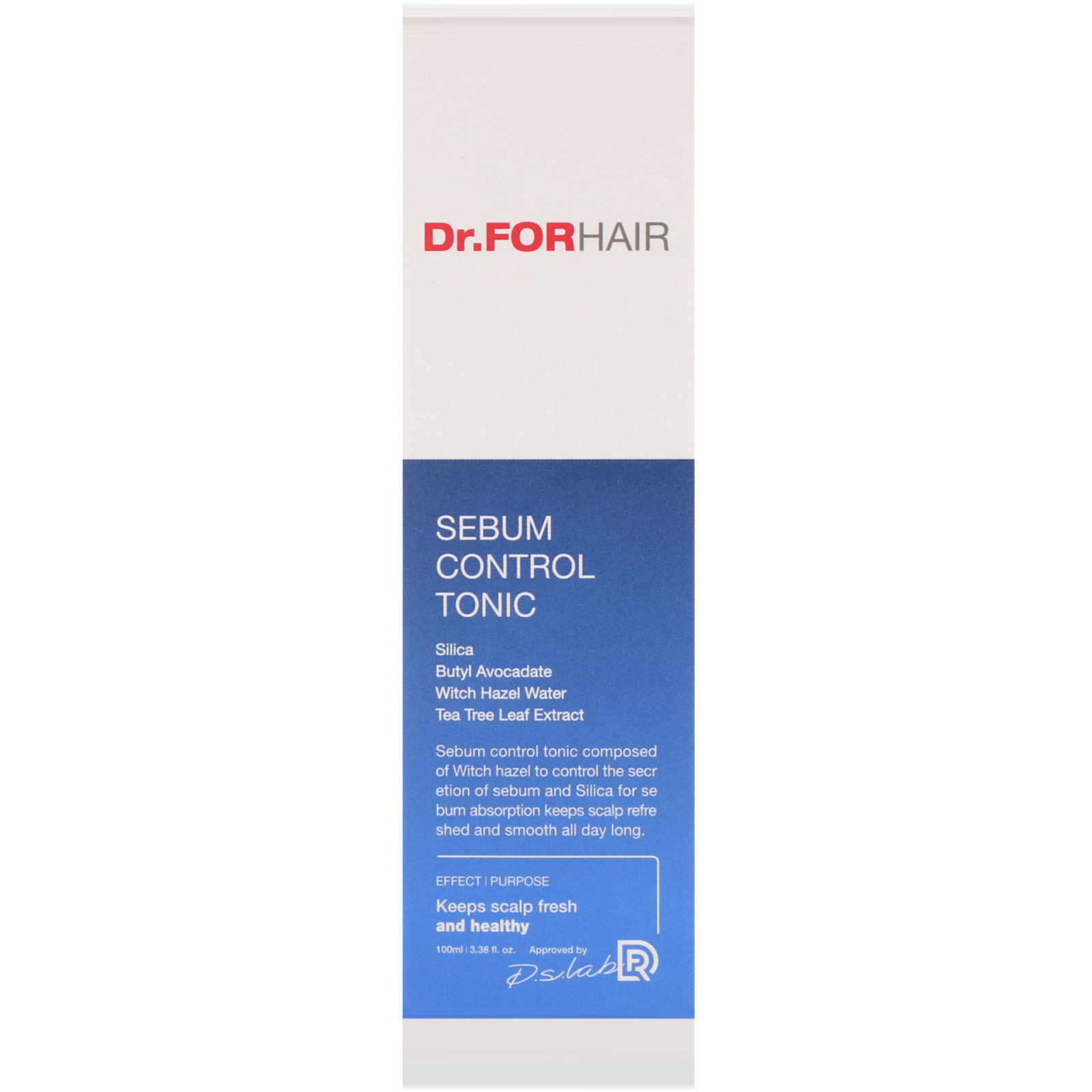 Dr.ForHair, Sebum Control Tonic, 3.38 fl oz (100 ml) - Imagem 2