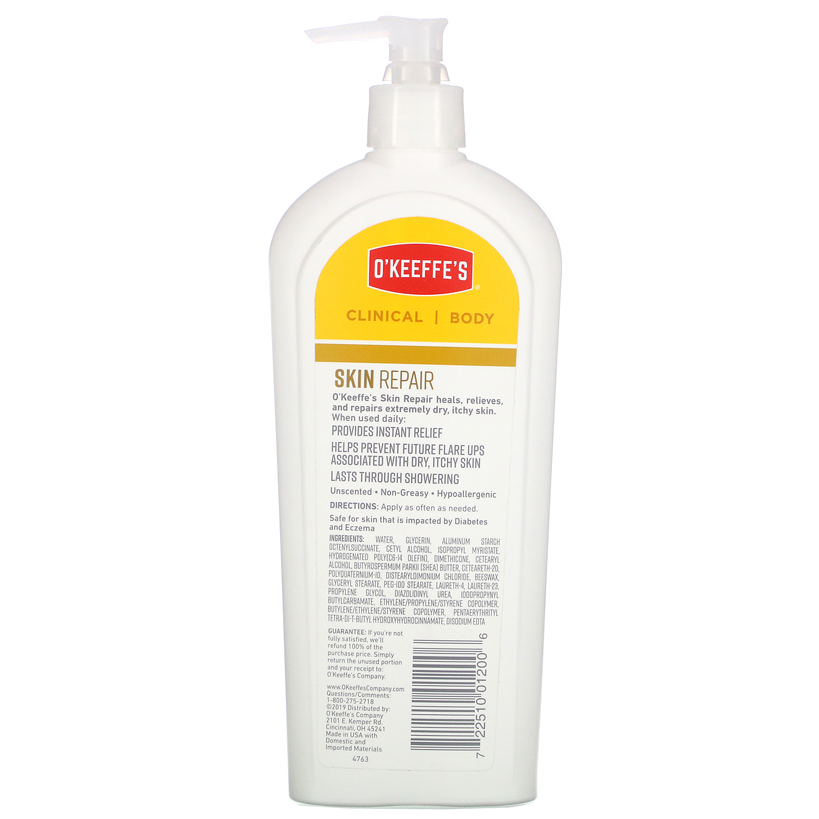 O'Keeffe's, Skin Repair, Body Lotion, 12 oz (340 g) - Imagem 2