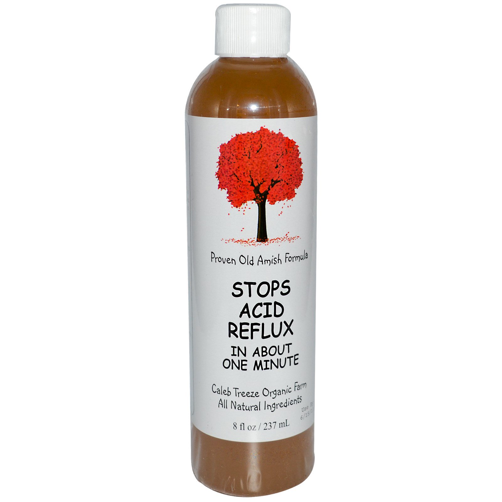 Caleb Treeze Organic Farm, Para refluxo ácido, 8 fl oz (237 ml) - Imagem 2
