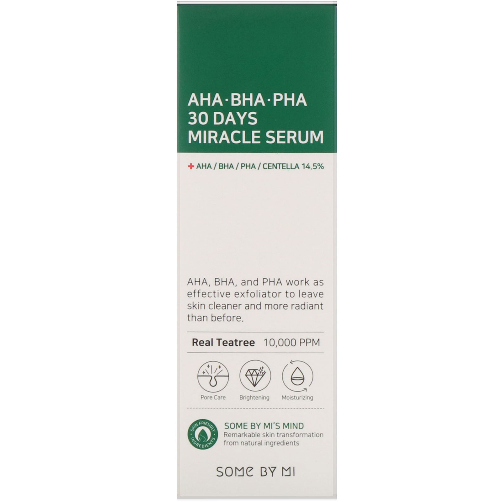 Some By Mi, AHA, BHA, PHA 30 Days Miracle Serum, 50 ml - Imagem 2