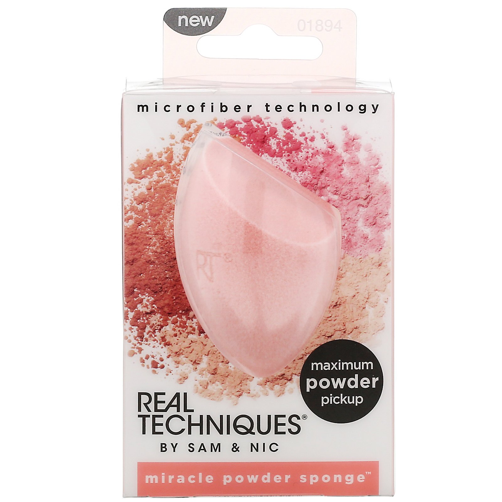 Real Techniques by Samantha Chapman, Miracle Powder Sponge, 1 Esponja - Imagem 2