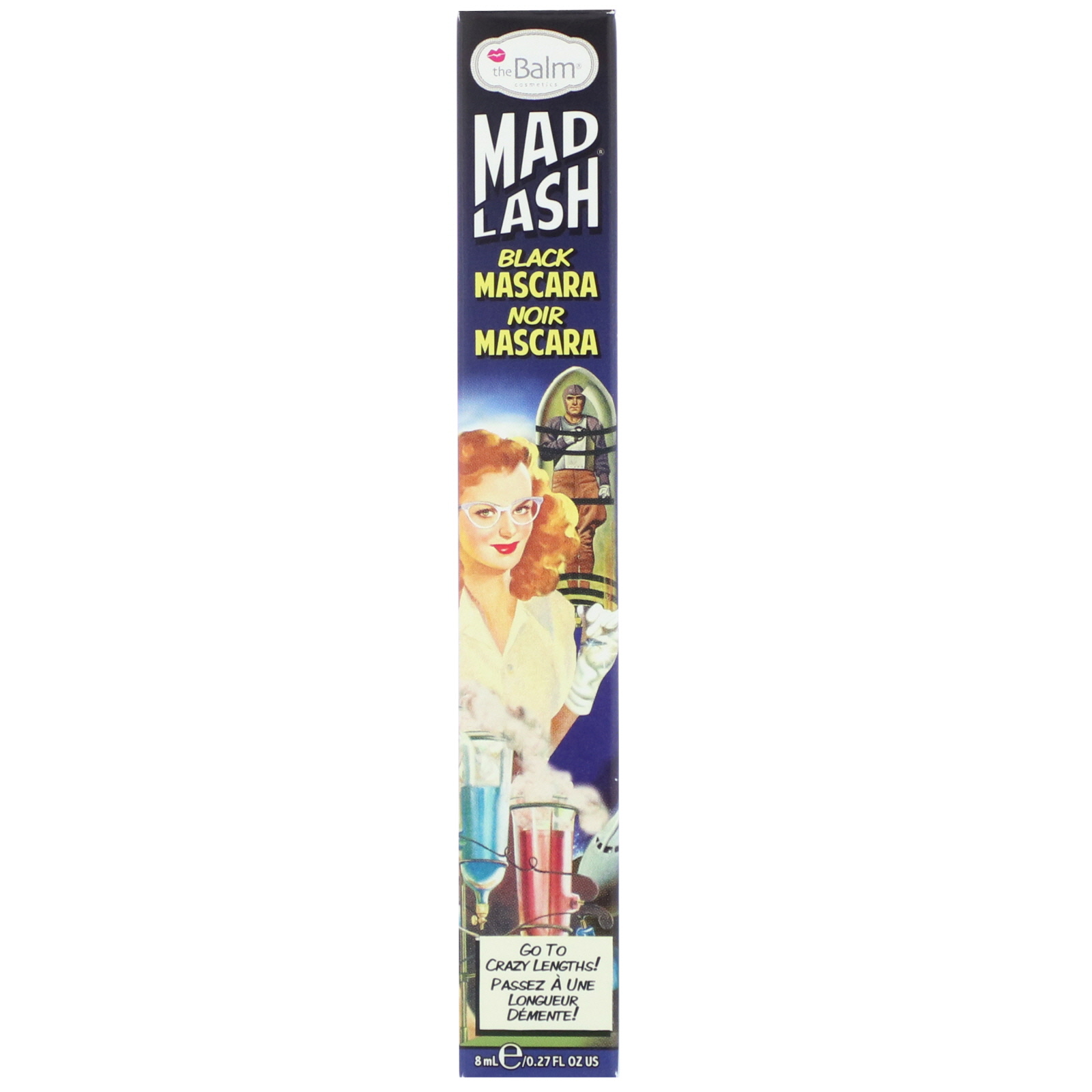 theBalm Cosmetics, Mad Lash Mascara, Black, 0.27 fl oz (8 ml) - Imagem 2