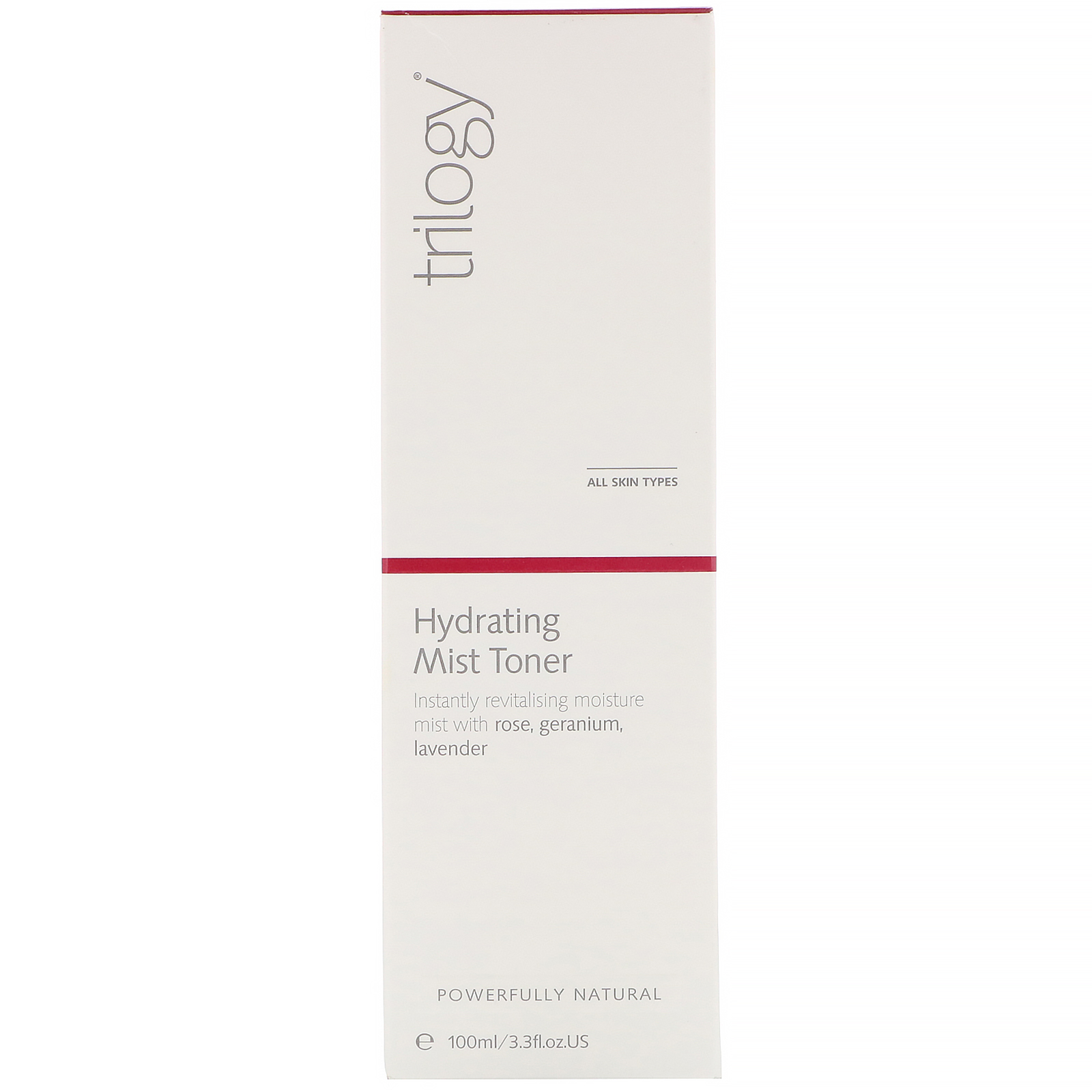 Trilogy, Mist Tonificador Hidratante, 100 ml (3,3 fl oz) - Imagem 2
