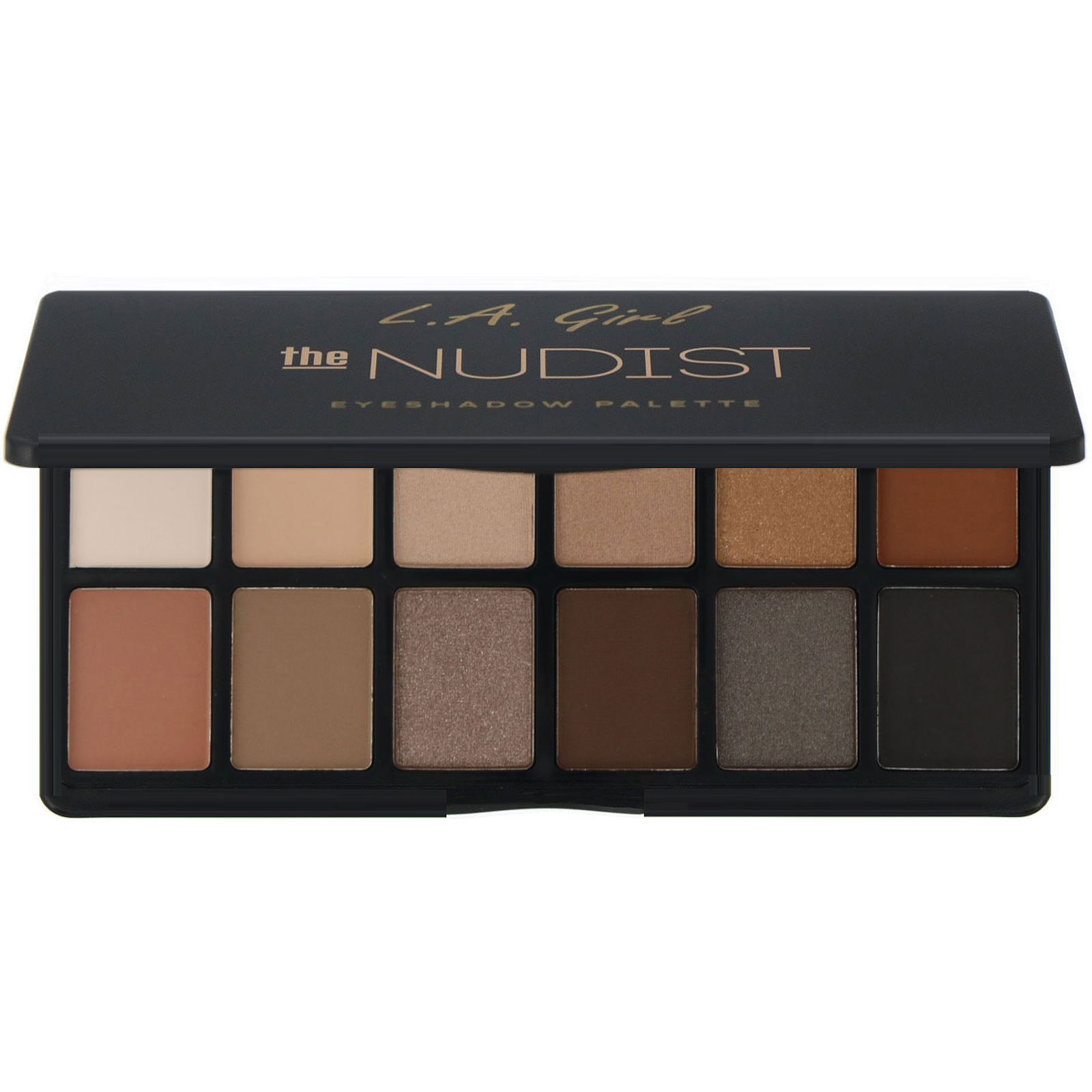 L.A. Girl, Paleta de sombra, The Nudist, 1 g cada