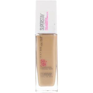 Maybelline, Super Stay, base de cobertura total, 220 Bege natural, 30 ml