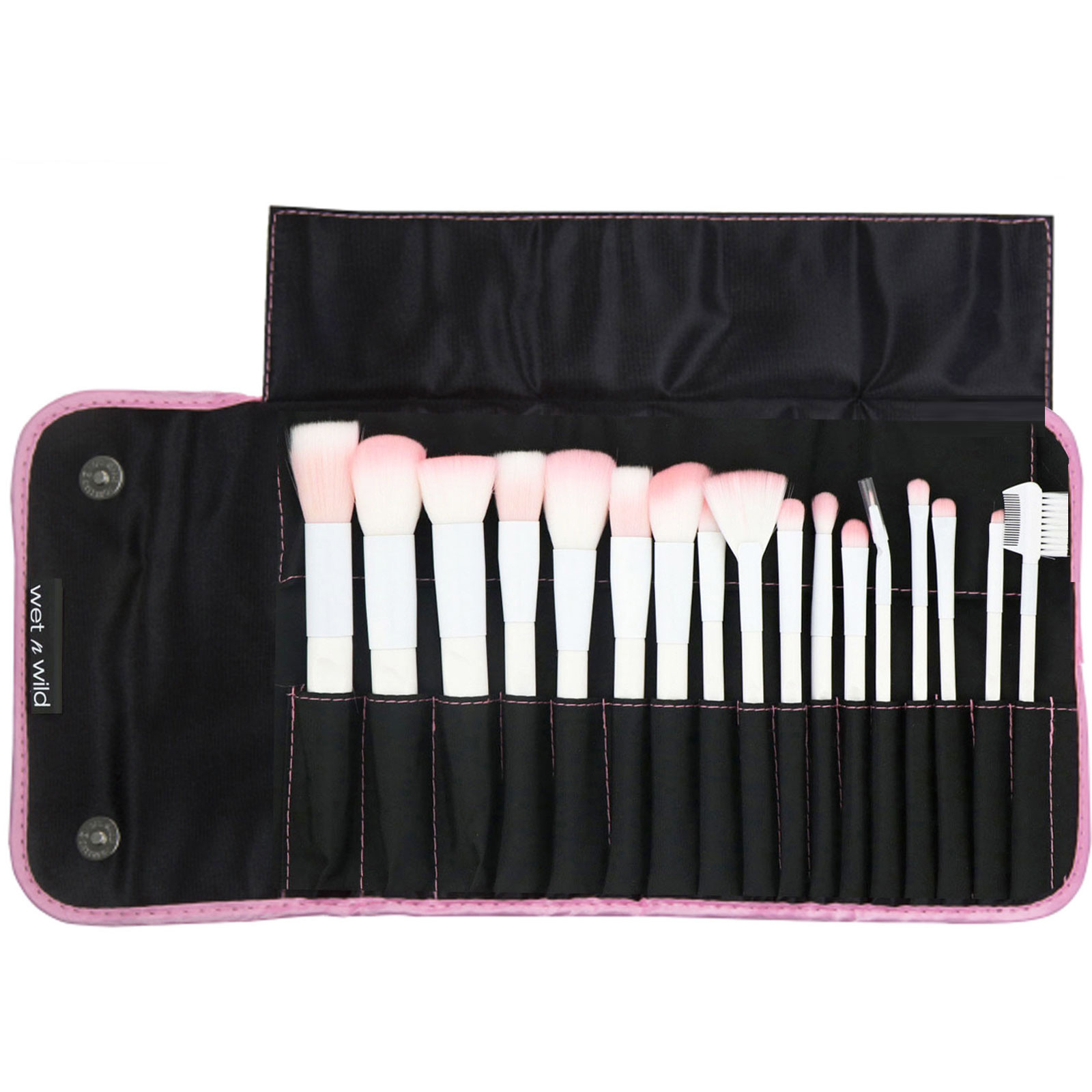 Wet n Wild, Kit de pincéis com 17 peças, coleção de 17 peças