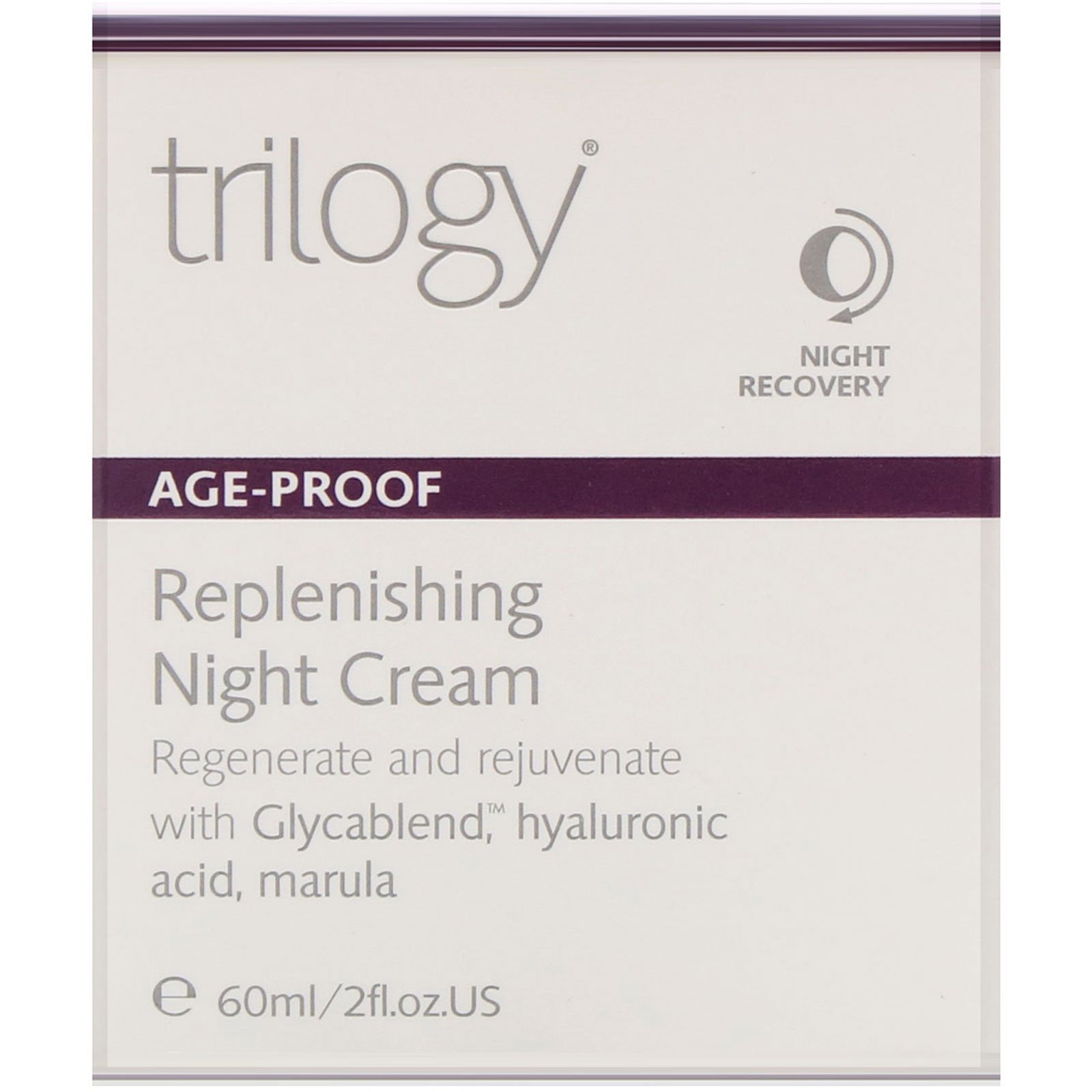 Trilogy, Age-Proof, Creme noturno restaurador, 60 ml - Imagem 2