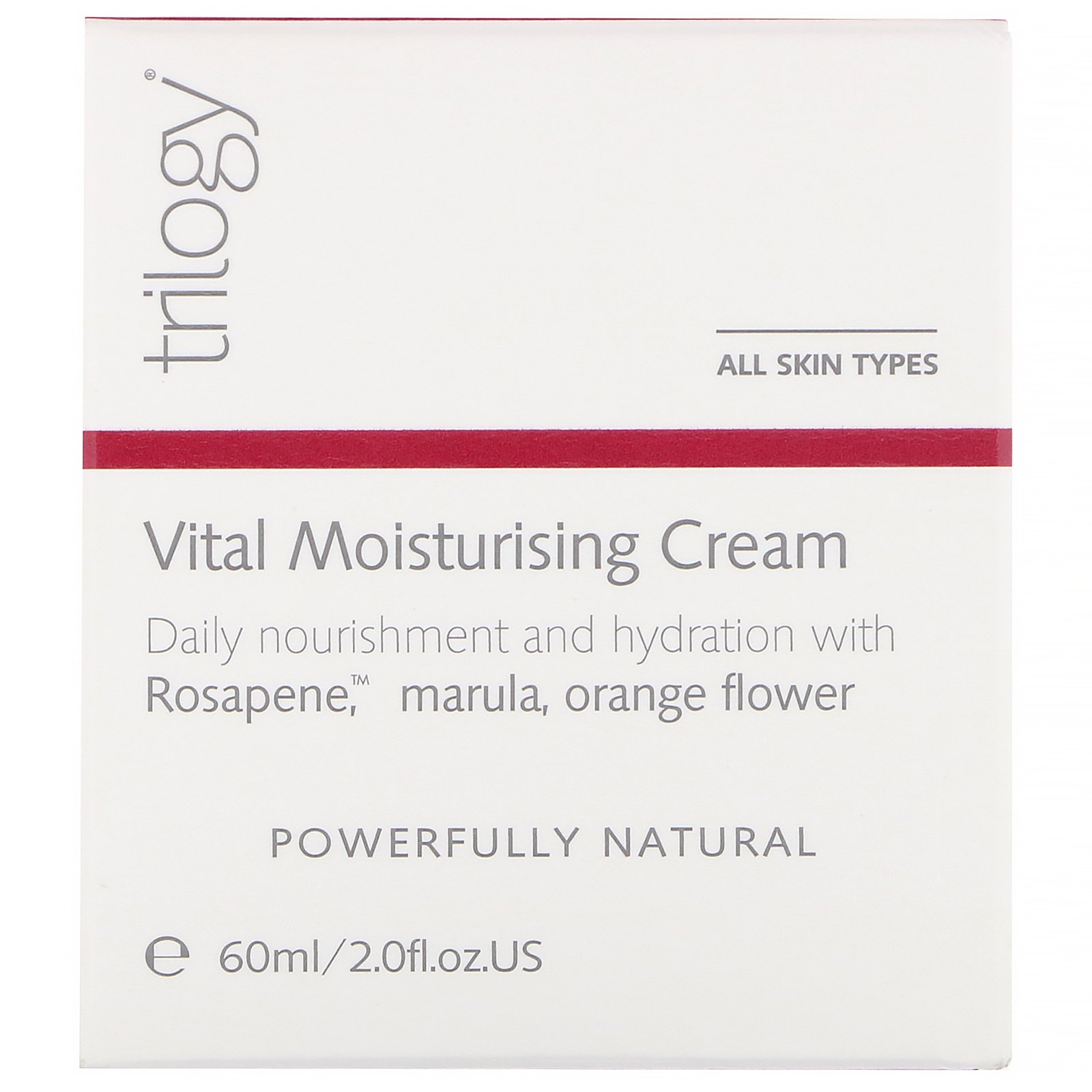 Trilogy, Creme Hidratante Vital, 60 ml (2,0 fl oz) - Imagem 2