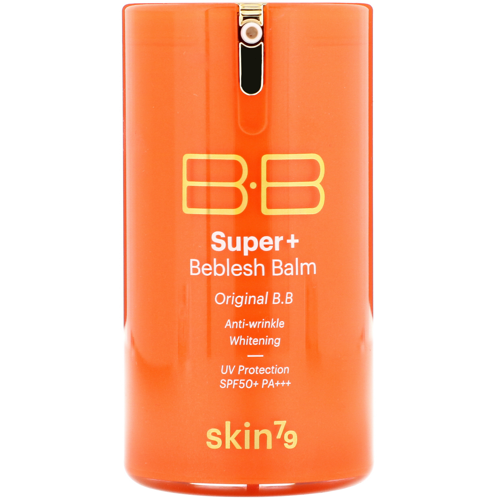 Skin79, Super+ Beblesh Balm, Original B.B, SPF 50+, PA+++, Orange, 40 ml
