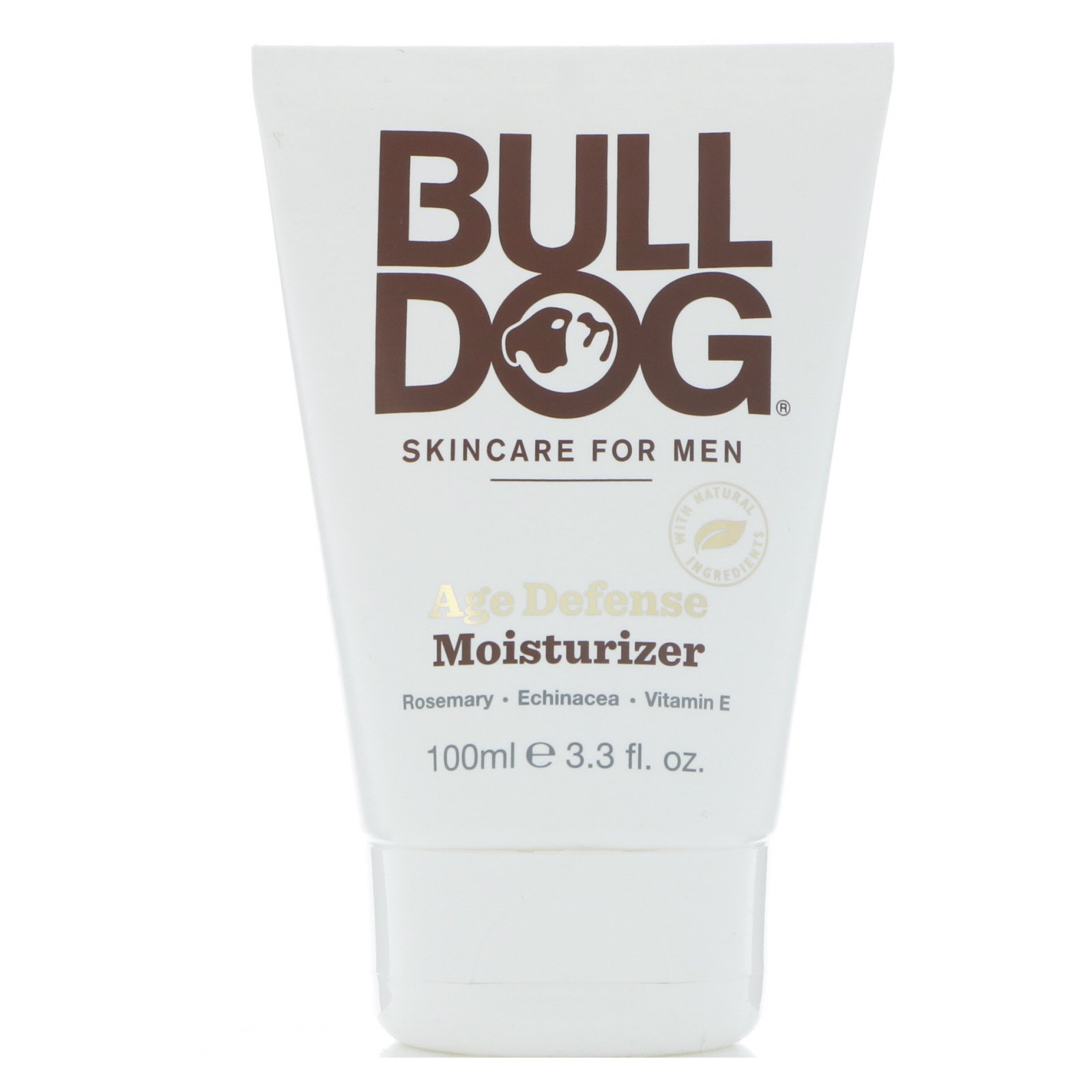 Bulldog Skincare For Men, Hidratante Defesa Anti-Idade, 3,3 fl oz (100 ml)