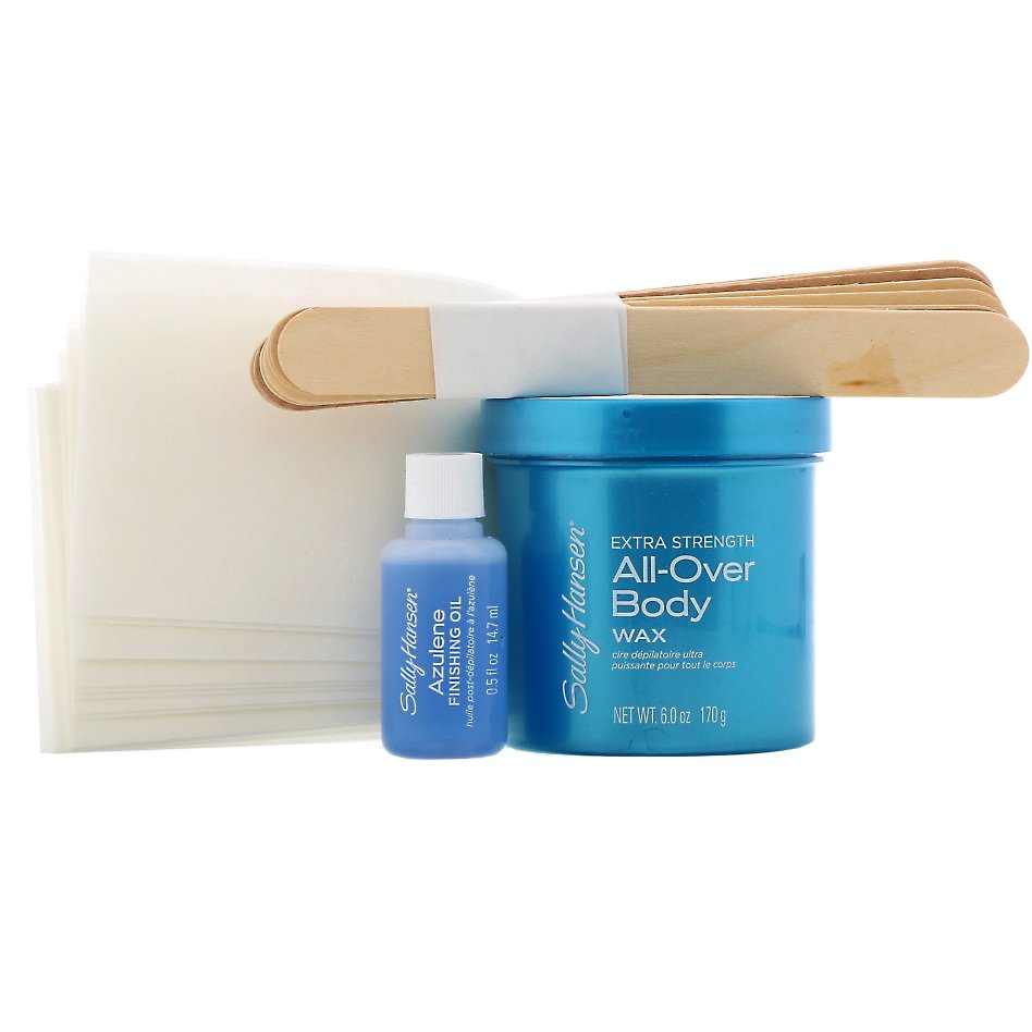 Sally Hansen, Kit de cera de depilação extraforte para todo o corpo, 1 kit - Imagem 3