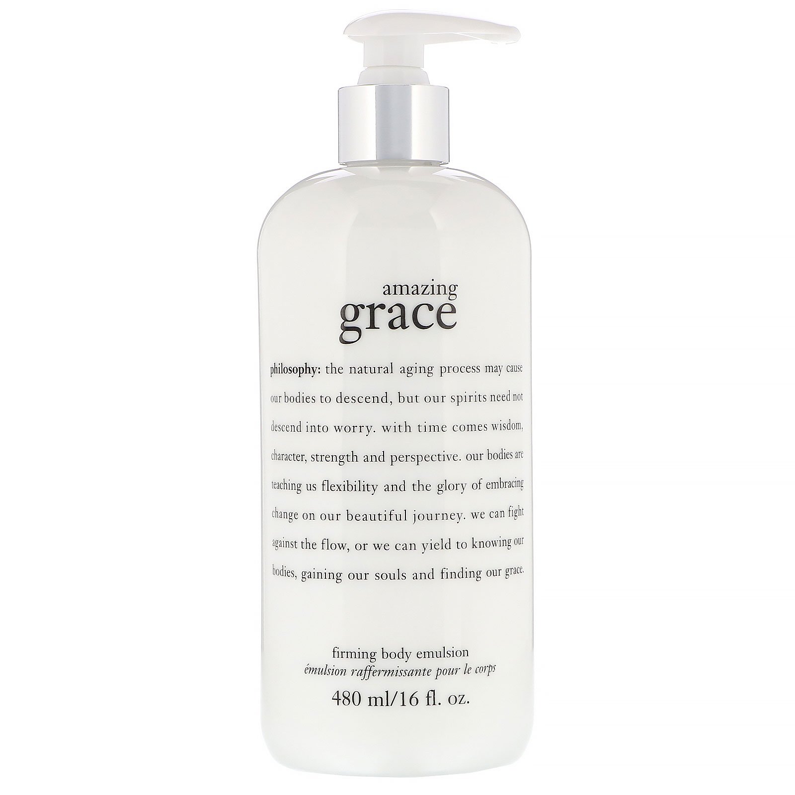 Philosophy, Amazing Grace, emulsão corporal firmadora, 480 ml