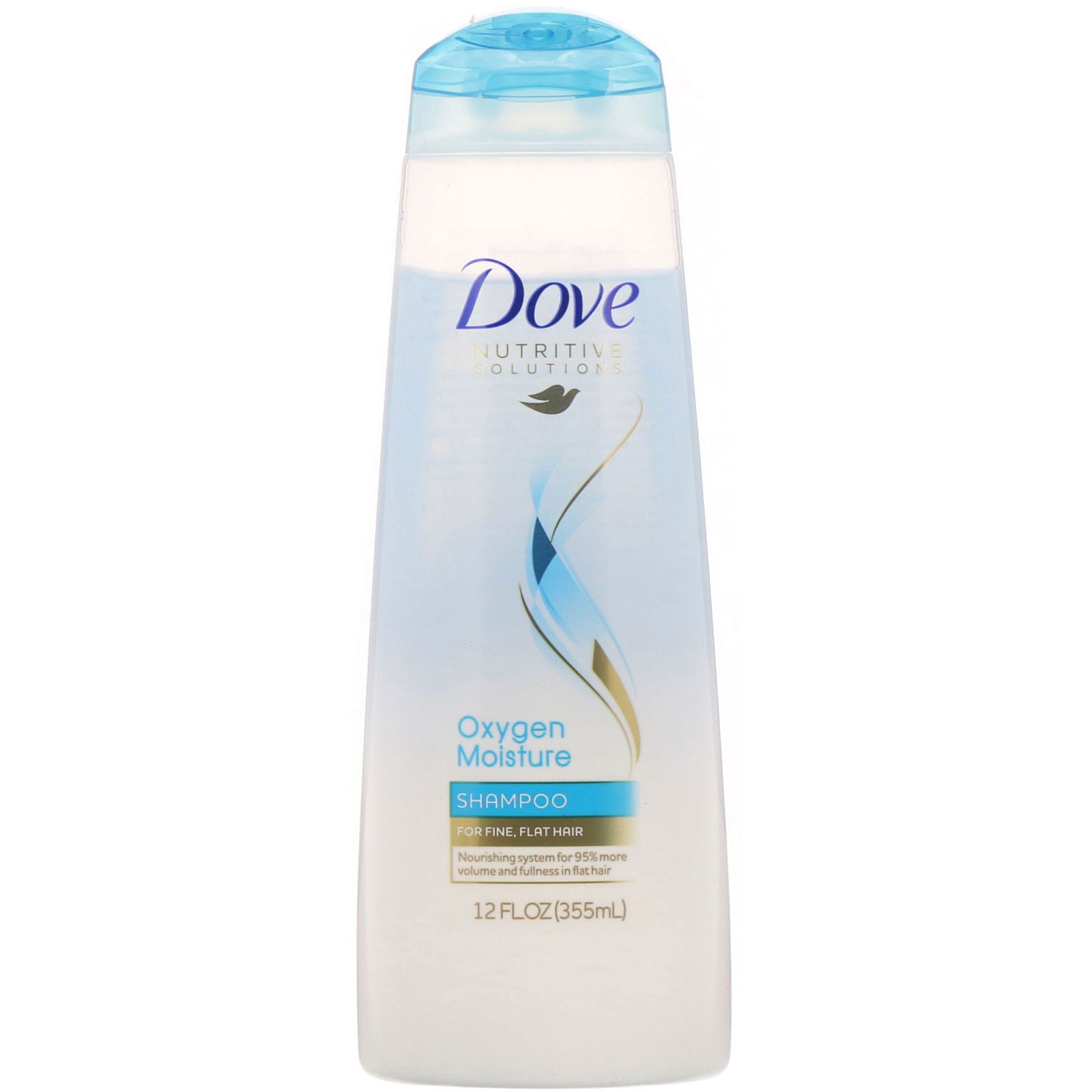 Dove, Nutritive Solutions, shampoo hidratante com oxigênio, 355 ml