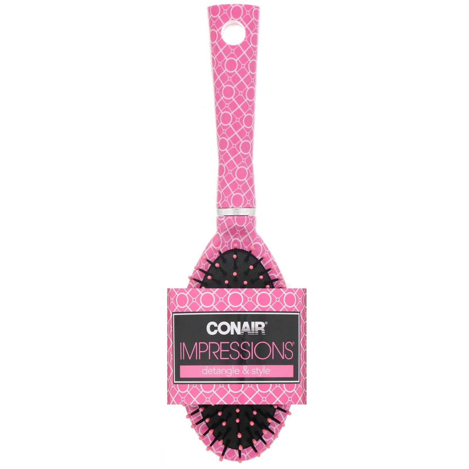 Conair, Impressions, desembaraça e penteia, escova de almofada, 1 escova - Imagem 2