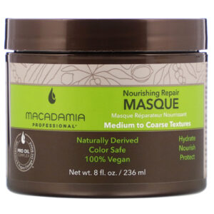 Macadamia Professional, Nourishing Repair Masque, Medium to Coarse Textures, 8 fl oz (236 ml)
