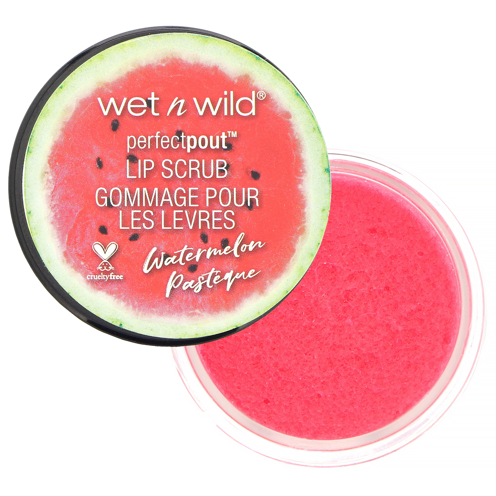 Wet n Wild, Esfoliante labial Perfect Pout, Melancia, 10 g