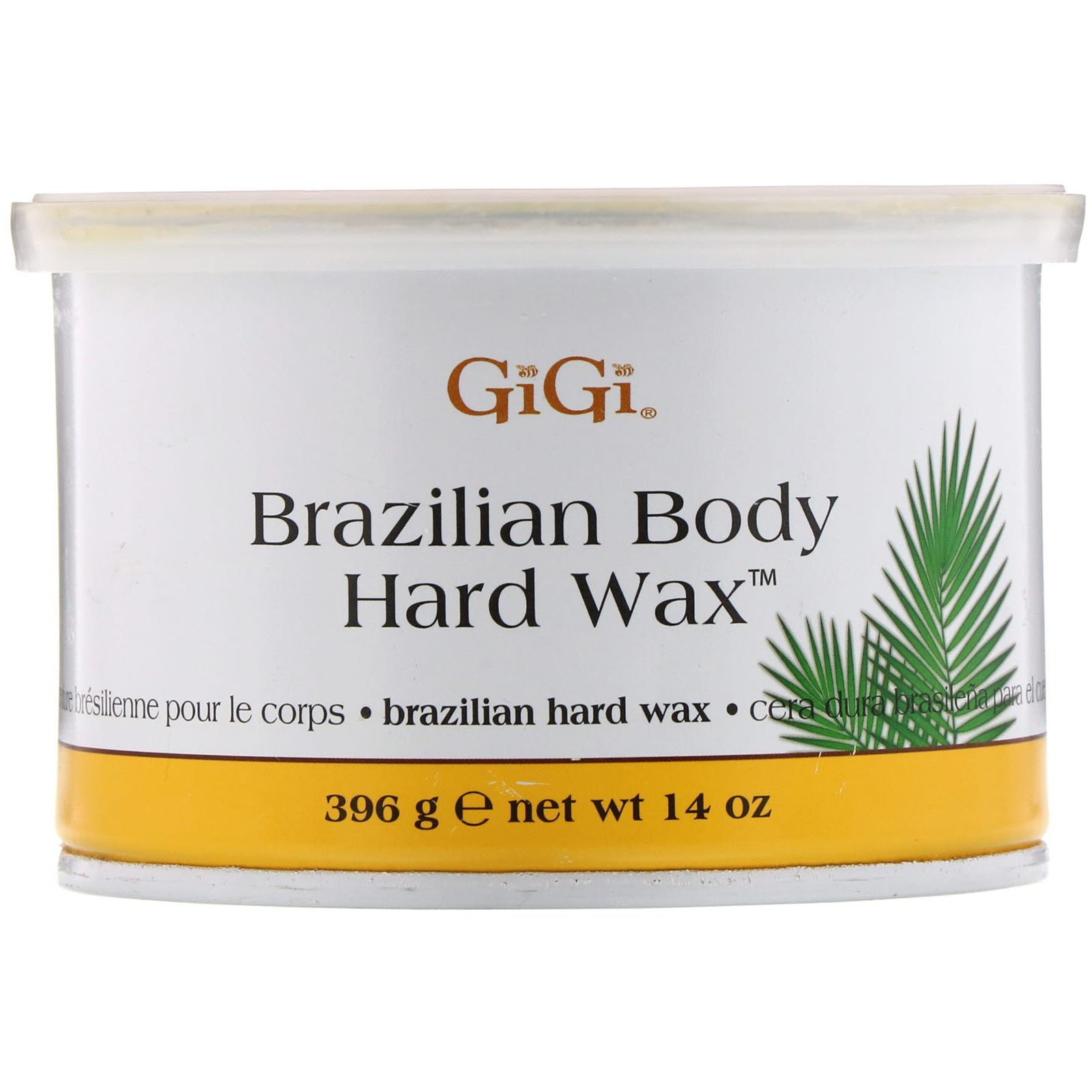 Gigi Spa, Brazilian Body Hard Wax, Cera Fria, 14 oz (396 g)
