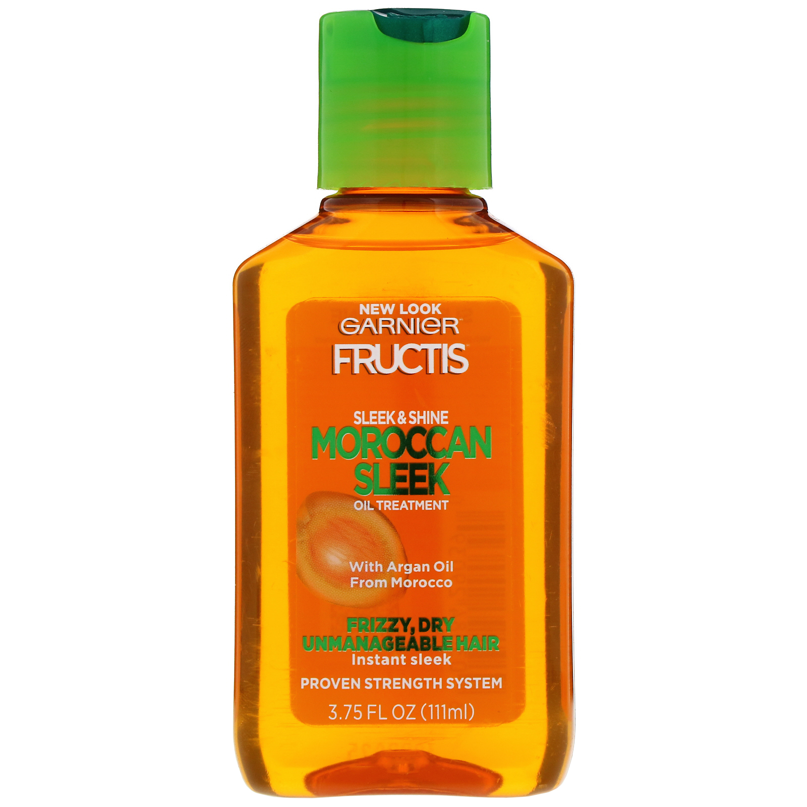 Garnier, Fructis, Sleek & Shine, tratamento de maciez com óleo marroquino, 111 ml