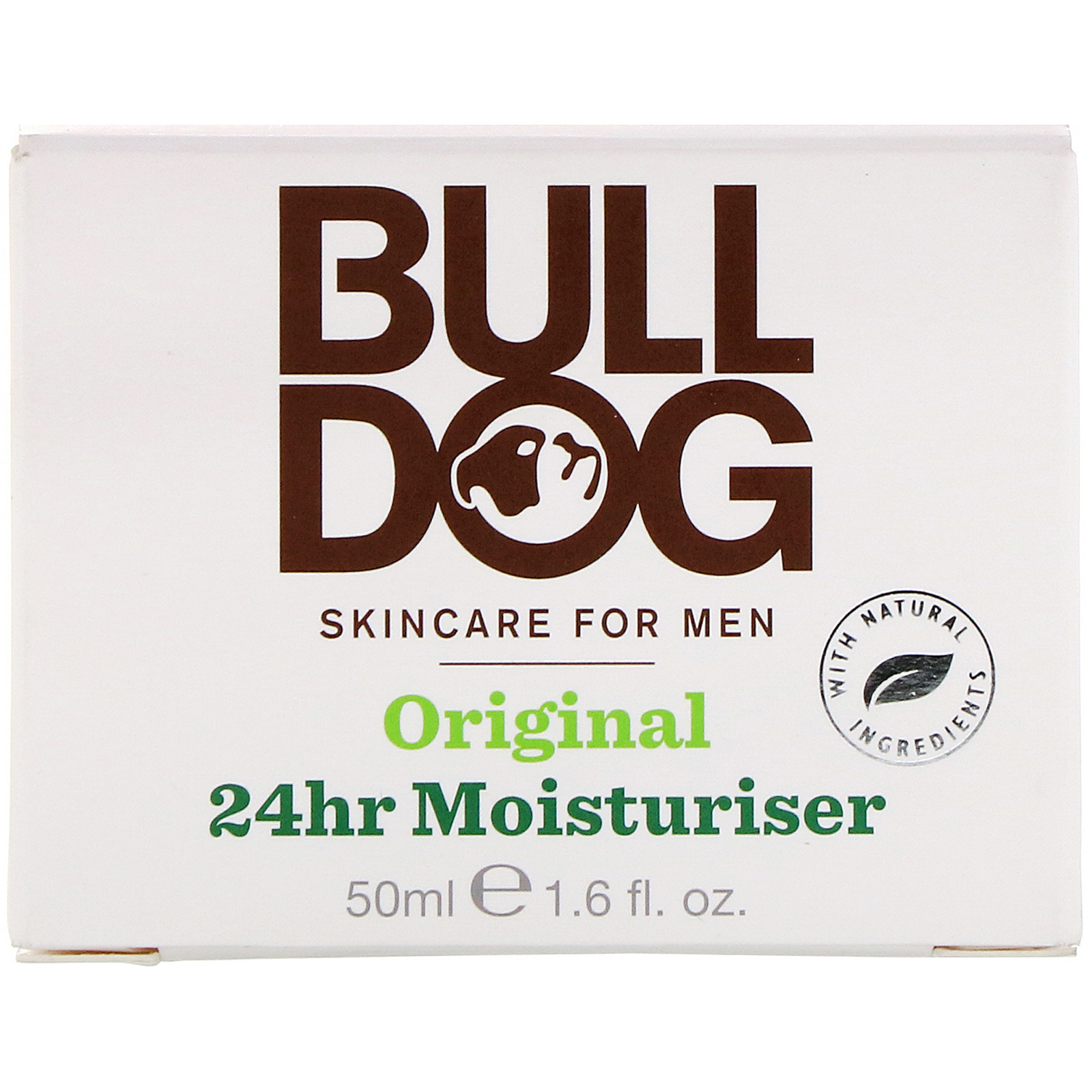 Bulldog Skincare For Men, Hidratante Original 24hr, 1,6 fl oz (50 ml) - Imagem 2